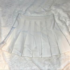 White Tennis Skirt